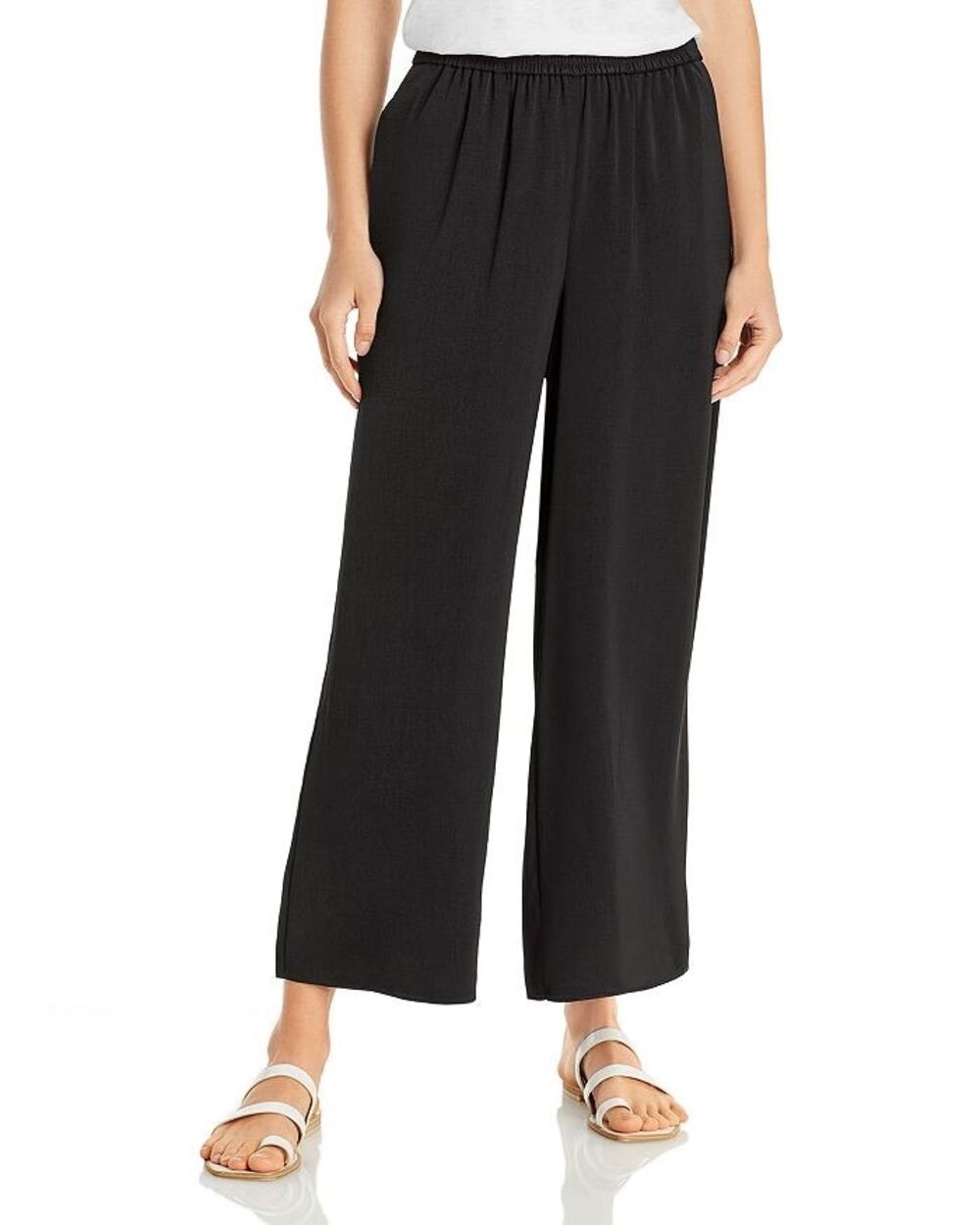 Kobi Halperin Eileen Wide Leg Pants Crepe Black Size S